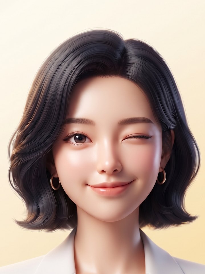 보정 전